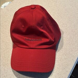 NWO tags Lululemon Red Cap